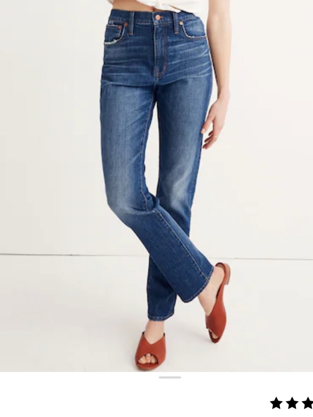 Madewell high-rise Slim Boyjean size 30
